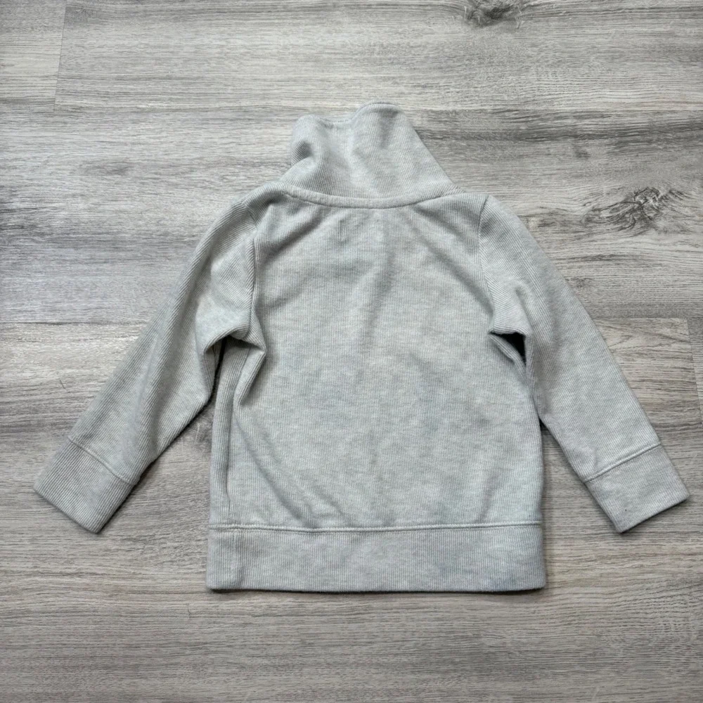 Old Navy Boys Gray Shawl Collar Button Pullover Sweater‎ 2T Toddler